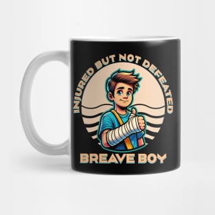 Wrist May Be Broken, But Spirit Unbroken Mug